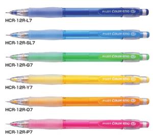 PilotColor Eno Porte-mine 0.7mm-Mine de couleur transparente et effaçable (HCR-12R) - Product Image 1