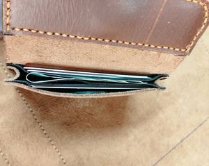 Porte-cartes de visite en cuir de luxe, portefeuille pour cartes de visite en cuir véritable par Anwar Enterprises - Product Image 5