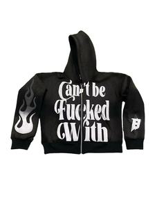 Sweat à capuche personnalisé 100% coton 350 Gsm pour hommes ourlet brut oversize sweat à capuche Boxy délavé à l'acide avec strass - Product Image 6