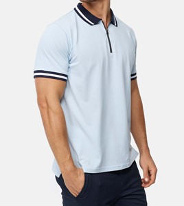 Polo de golf pour homme en polyester personnalisé de haute qualité, grande taille, meilleur matériau, vente chaude - Product Image 3