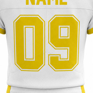 Uniforme de Fútbol Americano Personalizable de la Mejor Calidad, Manga Corta, 100% Poliéster, Transpirable, Ecológico, Venta en Línea - Product Image 6