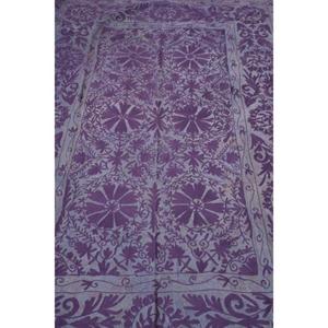 Lavinas Boho Kantha Suzani Embroidered <b>Quilt</b> Handmade Vintage Cotton Floral Eco-Friendly Washable All-Season Bedspread Indian - Product Image 4