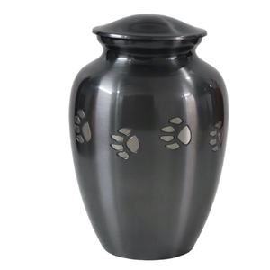 Best Quality Custom Paw <b>Pet</b> Footprint Design Metal Cremation <b>Urn</b> Trending Product for Memorable Memories of Your <b>Pets</b>' Ashes - Product Image 1