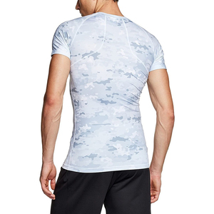 High Quality Design Your Own Lightweight Breathable Seamless Spandex <b>Compression</b> <b>Shirt</b> Four-Way Stretch Crew Neck Full Sleeve - Product Image 6