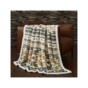 Manta Decorativa Geométrica Multicolor Blanca para Sofá o Silla, Suave, con Patrones, Decoración para el Hogar, Borde con Flecos, Tamaño y Color Personalizables, OEM, ODM, Acogedora - Product Image 4