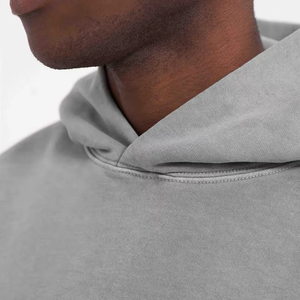 Custom Logo Winter Casual Knitted Track Suits French Terry Hoodie Set Mens <b>Blank</b> Heavy <b>Weight</b> Thick Fleece Cotton Oversized - Product Image 6
