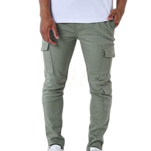 Pantalones Cargo Transpirables para Hombre, Talla Grande, para Uso en Exteriores, Más Vendidos, 100% Algodón Lavado, Hechos en Pakistán - Product Image 1