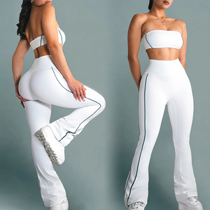 Ensemble de sport pour femme : soutien-gorge de sport sur mesure et legging taille haute push-up pour yoga et fitness - Product Image 4