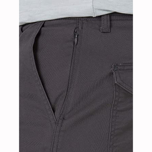 Pantalon cargo classique décontracté pour homme, coupe droite, tissu 100% coton durable, imperméable, respirant, ample, avec plusieurs poches, pour le travail - Product Image 3