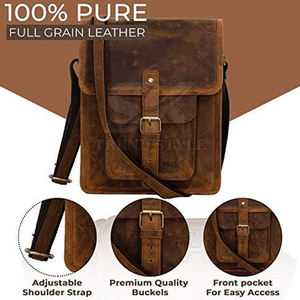 Sacs à bandoulière en cuir de qualité supérieure, fabriqués en usine, à prix bas, durables, avec un seul compartiment, dernier design - Product Image 4