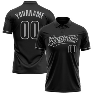 Polo personnalisé en coton piqué respirant, uniforme de travail, vente en gros, logo de marque personnalisé imprimé, chemise d'affaires pour hommes - Product Image 1