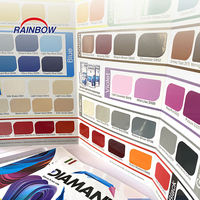 Sistema de Pintura para Paredes con Impresión Personalizada RAINBOW, Carta de Colores Pantone a Petición para Arte Interior en Papel a Bajo Precio