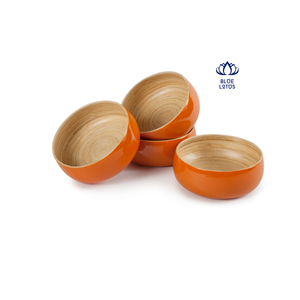 Tazón de Bambú Natural Hecho a Mano, Ecológico, para Servir Frutas, Bocadillos, Pan y Decoración del Hogar - Product Image 1