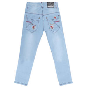 New Style Denim Pant for Men Fashionable Washed Design With OEM Manufacturer Fashion Slim Fit Custom Made Men Denim Pant - Product Image 2