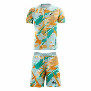 Uniforme de gardien de but de football sur mesure de haute qualité 100% polyester pour un jeu de niveau professionnel, logo personnalisé OEM ODM - Product Image 1