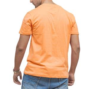 เสื้อยืดผู้ชายสีพื้น ผ้าฝ้าย 100% คอกลม เสื้อยืดเปล่า ขายส่ง ราคาโรงงาน รับผลิตแบบ OEM - Product Image 4