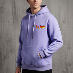 Sudadera con Capucha para Hombre, Estilo Casual, Invernal, Cortavientos, Personalizada, de Gran Tamaño, de Algodón y Felpa - Product Image 1