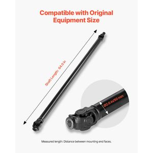 Albero di Trasmissione Anteriore in Acciaio da 64.0 Pollici per Polaris Ranger XP 900 2014-2016 # 1332951 13331 - Product Image 3
