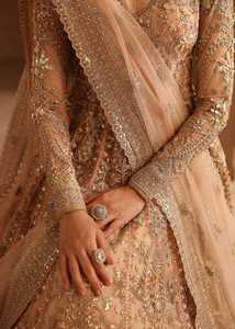 Robe de mariée pakistanaise modeste à manches courtes, en tulle blanc, style princesse, avec dentelle islamique, pour femmes - Product Image 6