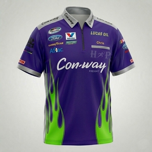 Camisetas de trabajo personalizadas premium para mecánicos, uniformes para técnicos automotrices, servicio de fabricación OEM, camisetas de poliéster y algodón para equipos de taller. - Product Image 6