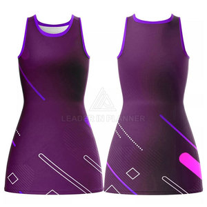 ชุดยูนิฟอร์มเน็ตบอลหญิงคุณภาพสูง ออกแบบเองได้ ชุดกีฬาสำหรับผู้หญิง ชุดเดรสเน็ตบอล ผลิตในปากีสถาน - Product Image 3