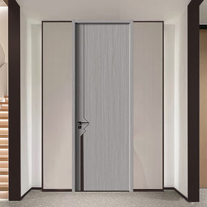 Conceptions de portes en bois modernes et accueillantes personnalisées Porte interne en bois stratifié plaqué <span class=keywords><strong>Prix</strong></span> pour chambre d'enfant Portes intérieures en bois - Product Image 3