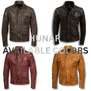 Chaqueta Utilitaria de Cuero Elite "Solo Rider" Expedition |   Ropa Exterior de Alta Gama para Hombre y Mujer, Diseño Ergonómico para Ciclismo - Product Image 5
