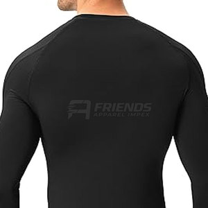 Men <b>Compression</b> <b>Shirt</b> With Stretchable Material Quick Dry Technology And Comfortable Fit For Running And Fitness - Product Image 6