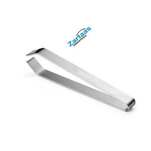 Pince de cuisine en acier inoxydable de haute qualité, pince à désosser les poissons, pince à poils de porc plats, instrument chirurgical de 9 cm - Product Image 2