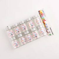 Élastiques à cheveux Uniband en TPU fabriqués en Corée, unisexes, décontractés, emballage en bouteille