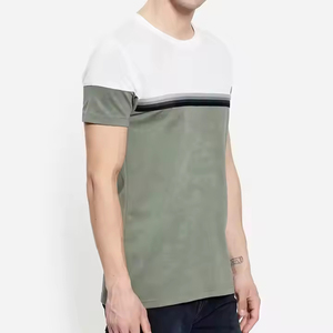 เสื้อยืดคุณภาพเยี่ยม ผ้าฝ้าย 100% ทรงปกติสำหรับผู้ชาย ลายเรียบ เป็นมิตรกับสิ่งแวดล้อม ระบายอากาศได้ดี สไตล์สตรีทแวร์ ปรับแต่งได้ - Product Image 3