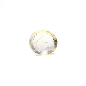5.12 Carat Premium Yellow Sapphire Loose Gemstone Oval Cut for Fine Jewelry - Product Image 2