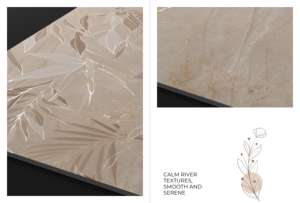 Carreaux de porcelaine de grande taille de qualité supérieure 60X120CM 600X1200MM 24X48IN Surface élégante Idéal pour les intérieurs modernes résidentiels et commerciaux - Product Image 2