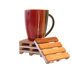 Decoration Small Mini Wooden Pallet <b>Coaster</b>/Serving Square Wooden <b>Coaster</b>/<b>Drinks</b> Pallet Round <b>coaster</b> Set Natural Wood <b>coaster</b> - Product Image 1