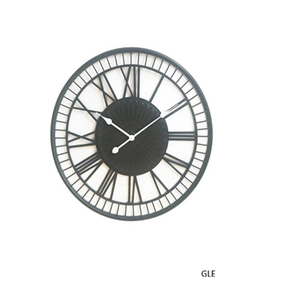 New Decorative Wall <b>Clock</b> <b>Metal</b> Wall <b>Clock</b> with Metallic Power Coated for Living Room & Kitchen Decoration - Product Image 5