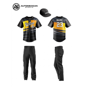 Uniforme de Béisbol Personalizado para Hombre, Pantalones y Gorra para Equipos, Clubes y Ligas de Adultos, Fabricante Mayorista OEM ODM - Product Image 3