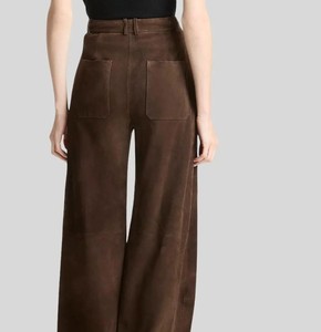 Pantalon en daim pour femme, toucher doux, taille haute, coupe décontractée, pantalon décontracté, fournisseur en gros, fabricant en vrac - Product Image 5