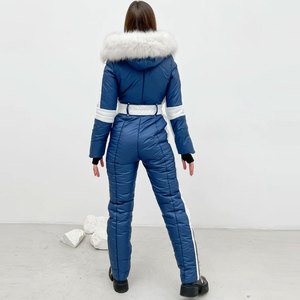 Traje de Esquí Personalizado para Mujer, Conjunto de Snowboard Aislado para Exteriores, Mono de Esquí para Hombre, Traje de Esquí de una Pieza, Impermeable - Product Image 2