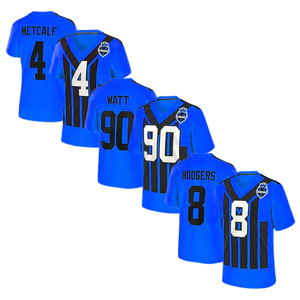 เสื้ออเมริกันฟุตบอลราคาถูก ระบายอากาศได้ดี สวมใส่สบาย ดีไซน์สวยที่สุด - Product Image 4