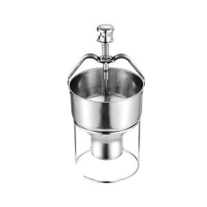 Dosatore Manuale per Ciambelle di Grande Capacità in Acciaio Inox 304, Dispenser Commerciale per Impasto con 6 Regolazioni di Spessore, Nuovo - Product Image 1