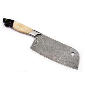 Cuchillo de Cocina Profesional de Primera Calidad, Hecho a Mano, Extra Afilado, Duradero, Ambidiestro, de Acero de Damasco, con Logotipo Personalizable - Product Image 5