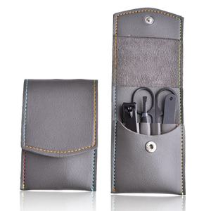 Premium 16 piezas de uñas y cejas Kit de belleza Juego de manicura con tijeras Pinzas Nail Clipper File Oem Private Label - Product Image 4