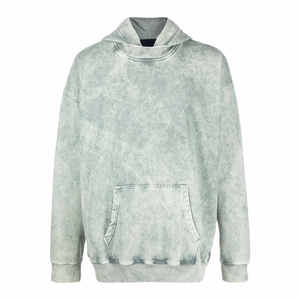 Sudadera con Capucha Personalizada con Lavado Ácido, Algodón Grueso, Corte Holgado, OEM, ODM, Marca Privada, Calidad Premium, Ropa Urbana Duradera - Product Image 1