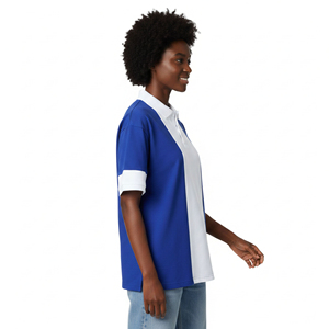Camisetas de Mujer de Alta Calidad, Corte Regular, Transpirables, de Secado Rápido, Tejidas, Casuales, para Verano, con Logotipo Personalizado Impreso en Relieve, Ecológicas - Product Image 6