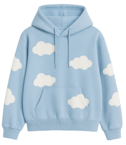 Sudadera con Capucha Unisex de Alta Calidad, 100% Algodón, Gruesa, con Relieve, Personalizable con Logotipo, Sudadera con Capucha de Felpa Francesa - Product Image 5