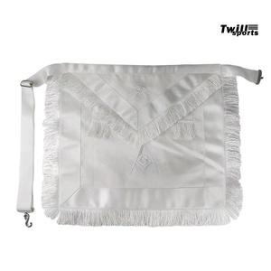 Wholesale Product Masonic Master Mason <b>Machine</b> Embroidery Apron Freemasons Aprons for Regalia Products - Product Image 2