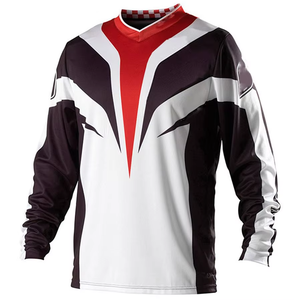 Jersey de Motocross Profesional de Estilo Único para Equipo de Carreras, Cómodo y Transpirable, Material de Poliéster y Spandex, Personalizable para Hombre - Product Image 2