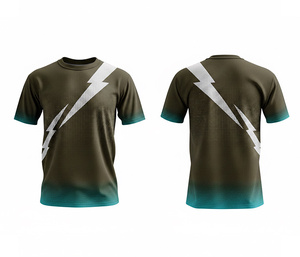 Custom Fitness Sublimation Breathable Short T-Shirt Performance Sportswear | <b>Men</b> Women Adults Sizes | Lightweight Quick Dry - Product Image 4