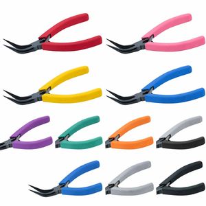 Half-bend extra-<b>long</b> <b>nose</b> pliers with jaws bent to 40 - Product Image 6