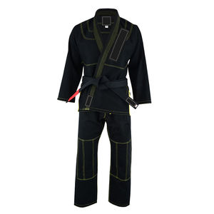 Ensemble uniforme BJJ en tissu perlé 100% coton polyester 550 GSM, logo brodé personnalisé, respirant, tailles personnalisées A2, OEM ODM - Product Image 3